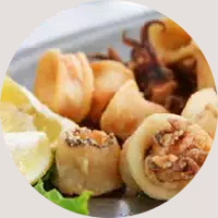 CALAMARI PRAJITI SAU GRILL/  FRIED SQUIDS(KGR)