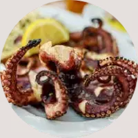 CARACATITA LA GRATAR/  GRILLED OCTOPUS